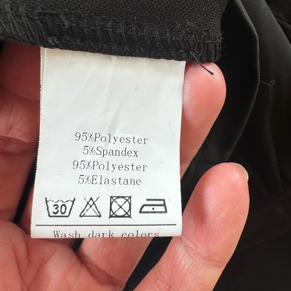 Long sleeve V neck Twist Front Split Stretchy Bodycon Dress Size L - Picture 5 of 6